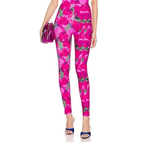 The New Arrivals by Ilkyaz Ozel Fonda Jumpsuit in Abstract Pink - Picture 9 of 9